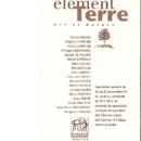 Invitation à Elément Terre : Art et Nature [Exposition]. Espace Culturel Les Chiroux, du 15 au 25 novembre 1994